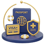 Passport & Visa Assistance / Travel Insurance